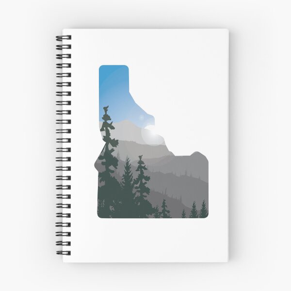 Item preview, Idaho State Mountain Sunrise designed and sold by idahoadventure.