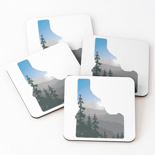 Item preview, Idaho State Mountain Sunrise designed and sold by idahoadventure.