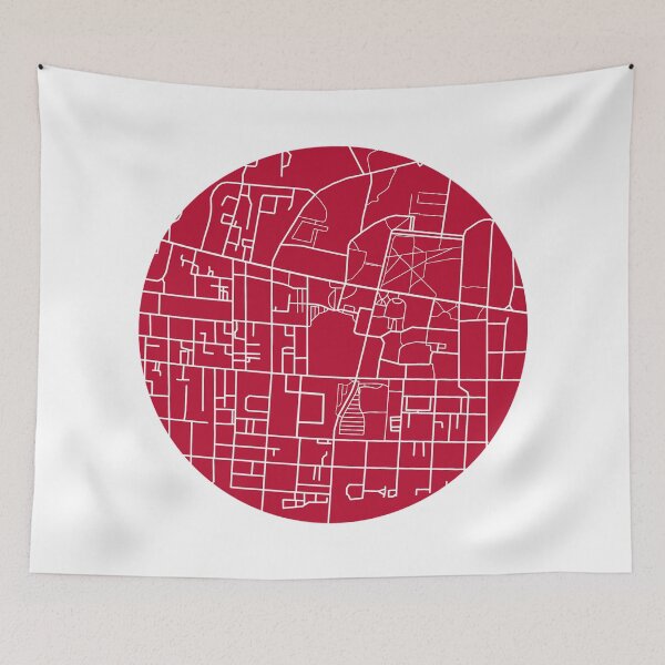 Item preview, Tuscaloosa, AL Circular Map designed and sold by ec0naway.