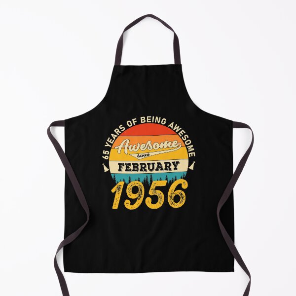 Item preview, 65th Birthday 65 Years Born In 1956 February designed and sold by Renergie.
