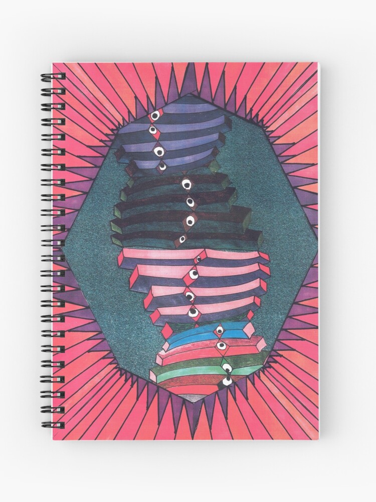 Thumbnail 1 of 3, Journal, TRILOBITE TESSELATION #5 designed and sold by DAVIDLIBERTY.