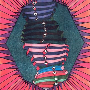 Artwork thumbnail, TRILOBITE TESSELATION #5 by DAVID Liberty