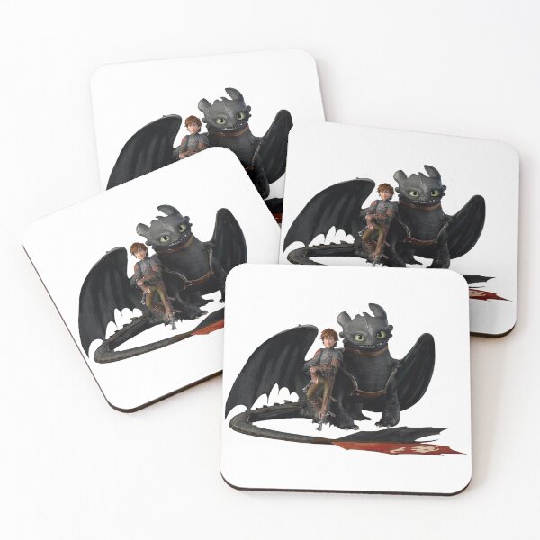 Item preview, hiccup & toothless designed and sold by Home-of-art.