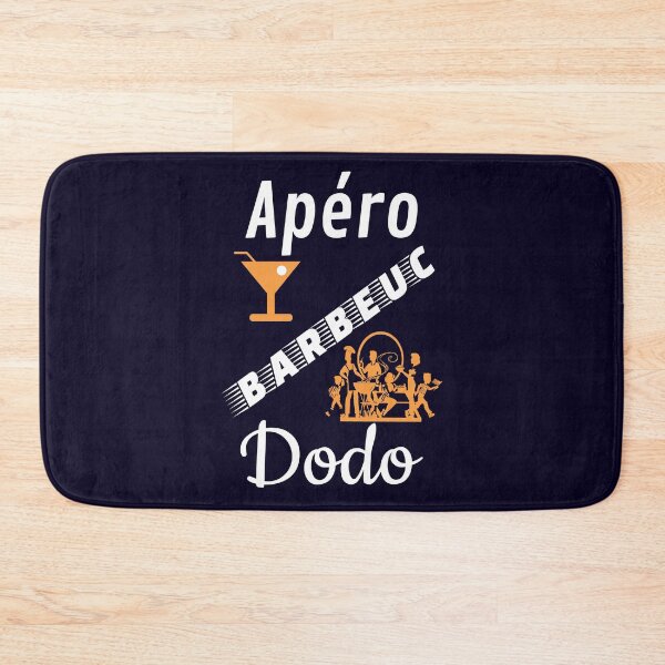 Item preview, aperitif barbeuc dodo navy blue background humor fun funny designed and sold by sex-sansbol.