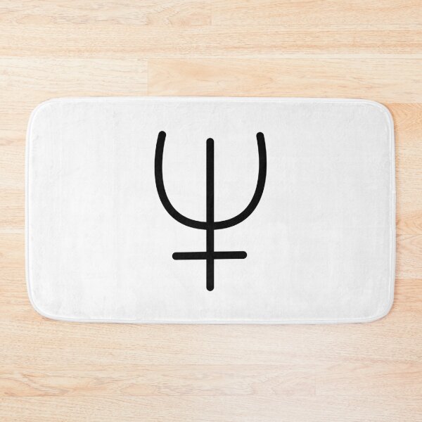 Item preview, Planet Neptune black symbol designed and sold by EngineerGoC.