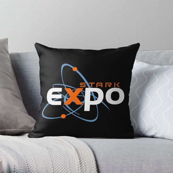 Stark Expo Throw Pillow