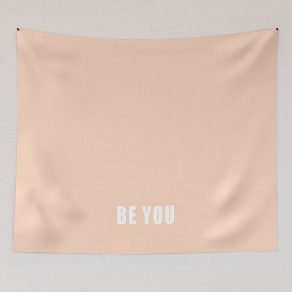 Item preview, BE YOU- soft pink designed and sold by KLINESTORE.
