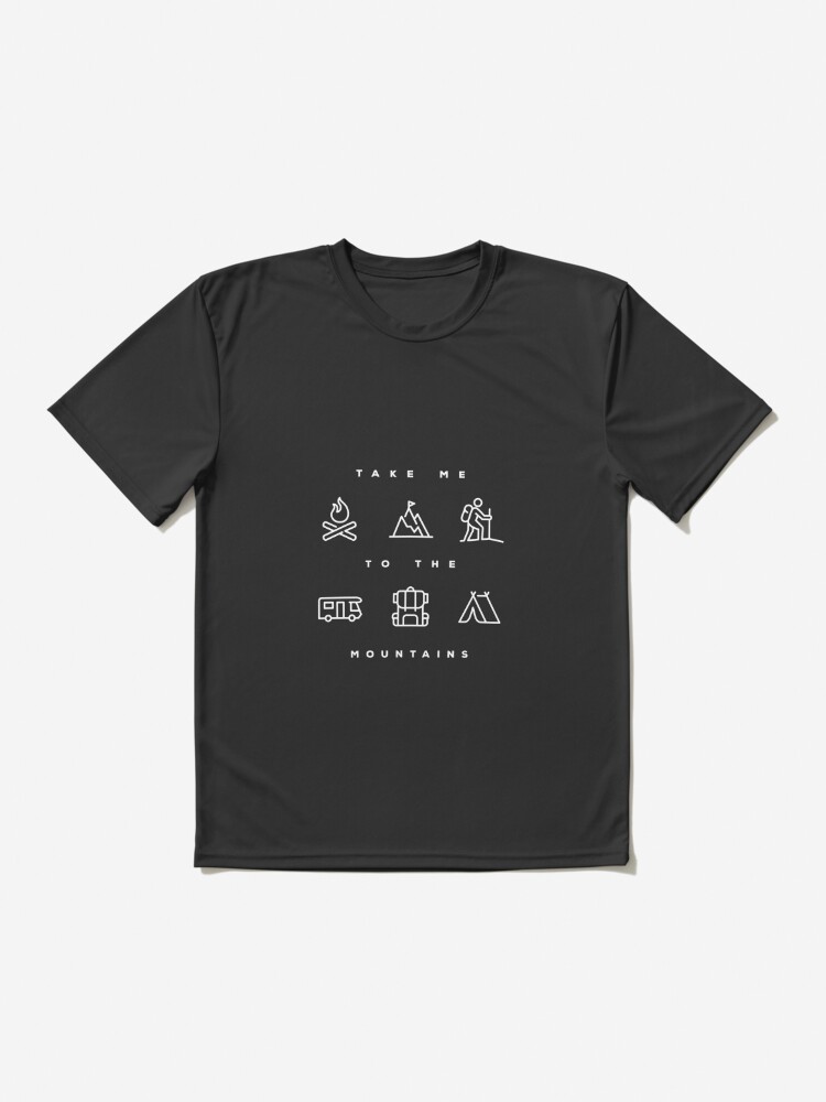 Alternate view of Take me to the mountains Active T-Shirt