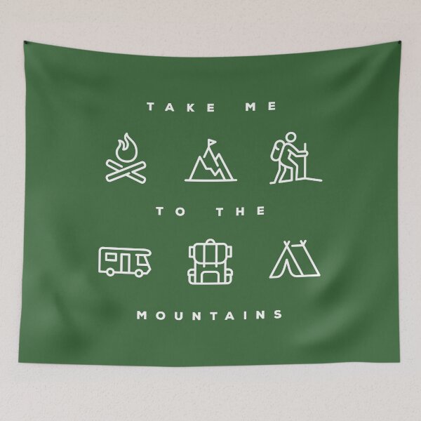 Item preview, Take me to the mountains designed and sold by Fighting for Nature.