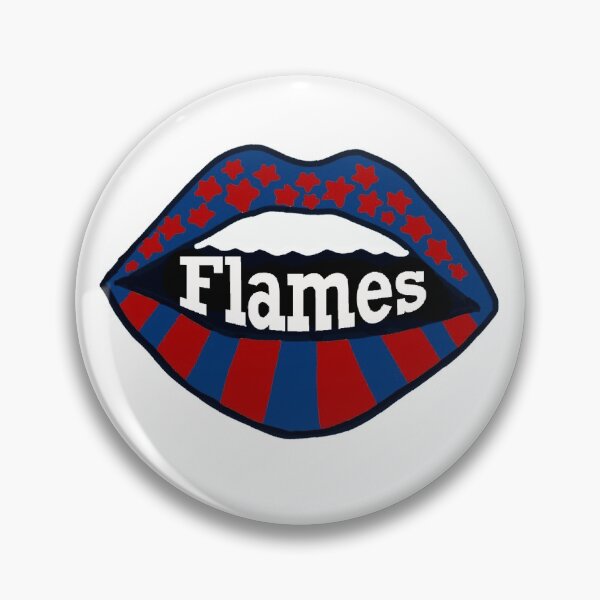 Item preview, UIC Flames Lips designed and sold by kenziegallivan.