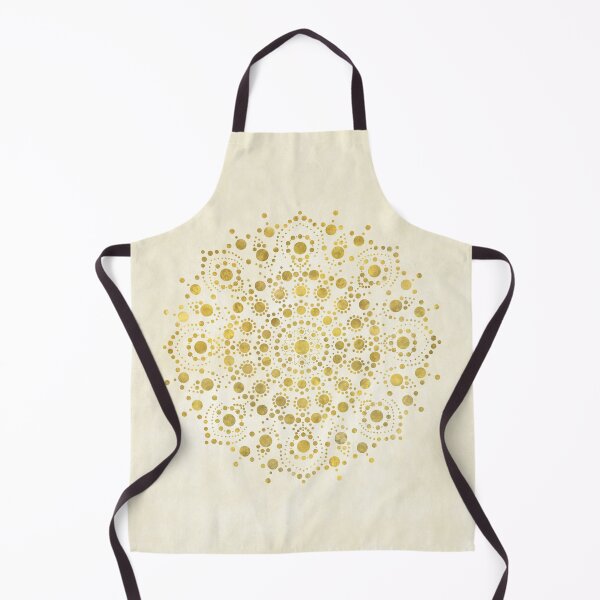 Item preview, Sunny—Rusty Gold Dot Mandala designed and sold by HeyHil.
