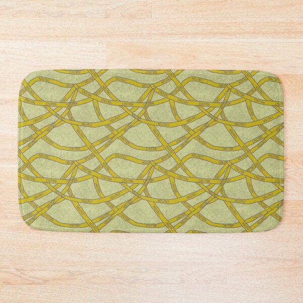 Item preview, Caution Tape Tangles designed and sold by LochNestFarm.