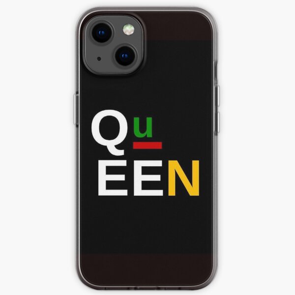 Queen Afrocentric Accessories by AndHerStory iPhone Soft Case