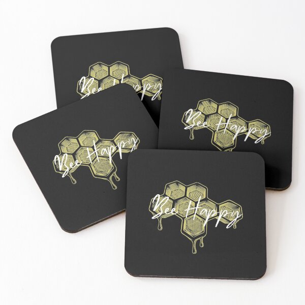 Item preview, Bee Happy - Funny Bee Pun designed and sold by Sutra-Lotus-Co.