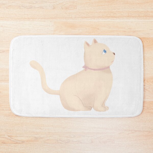 Item preview, Cute Peach Cat designed and sold by Cat2D.