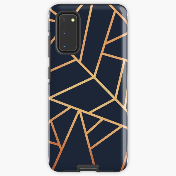 Copper and Midnight Navy Samsung Galaxy Tough Case