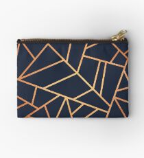 Kupfer und Midnight Navy Studio Clutch