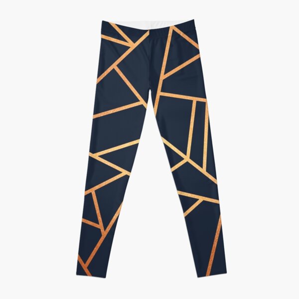 Copper and Midnight Navy Leggings