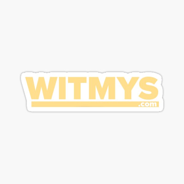 Witmys.com Sticker