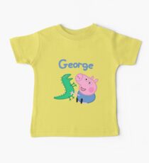 Camiseta para bebés George Pig