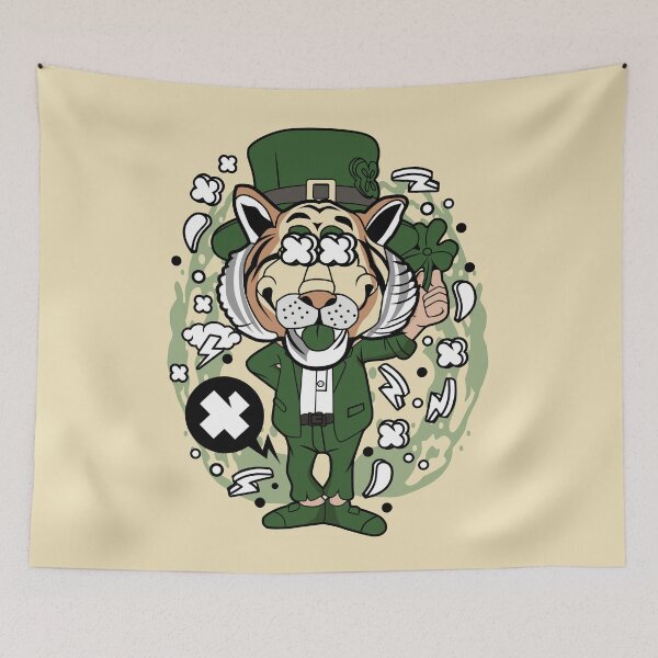 Item preview, Big Cat Leprechaun designed and sold by Sinfamous.