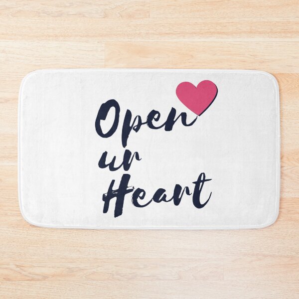 Item preview, Open ur Heart With Heart Motivational Message designed and sold by myzpooh.