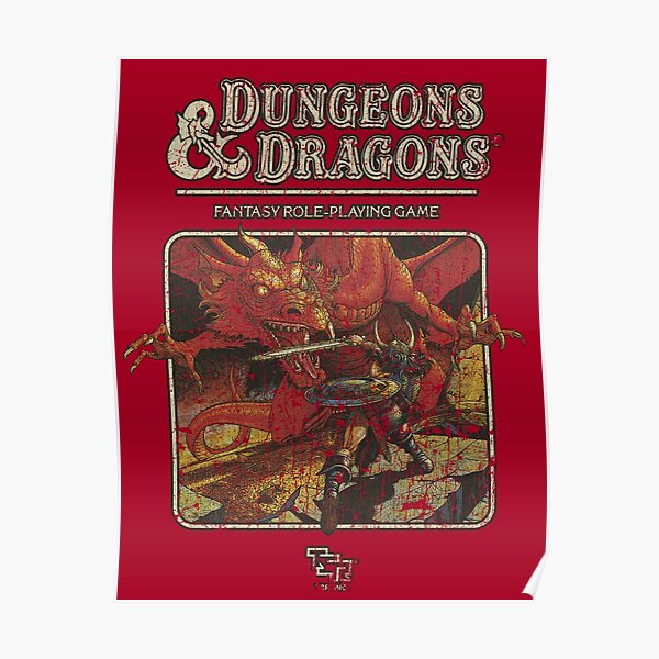 Donjons et dragons 1974 Poster