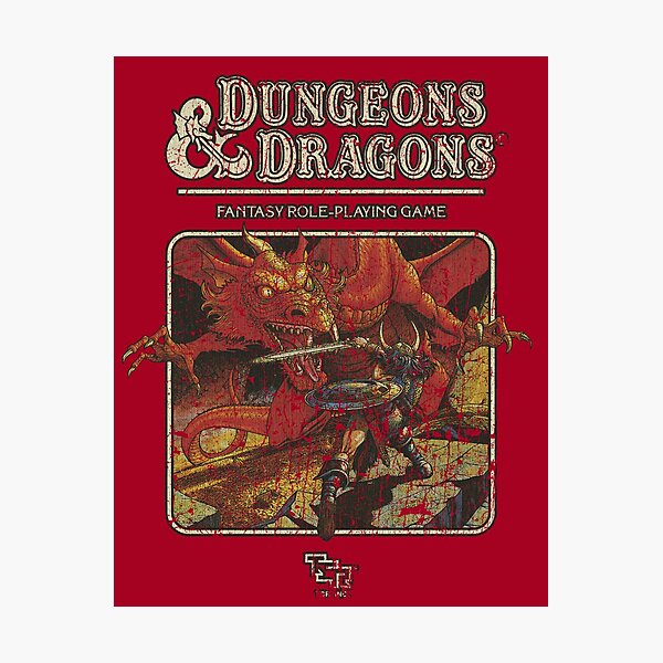 Dungeons & Dragons 1974 Photographic Print