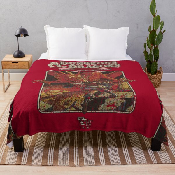 Dungeons & Dragons 1974 Throw Blanket
