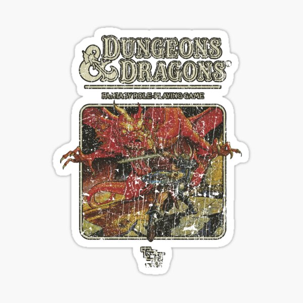 Dungeons & Dragons 1974 Sticker
