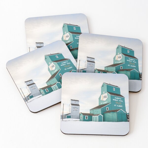 Item preview, St. Albert Grain Elevators designed and sold by GeoffreyPrints.