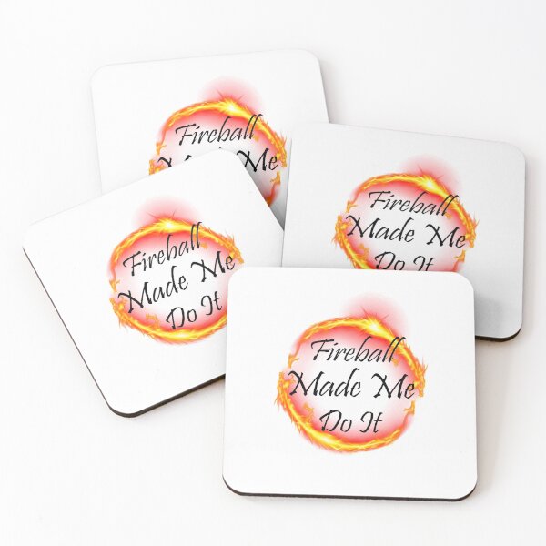 Item preview, Fireball Made Me Do It Sticker  designed and sold by Shop us .