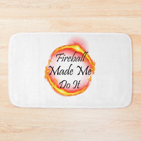 Item preview, Fireball Made Me Do It Sticker  designed and sold by Shop us .