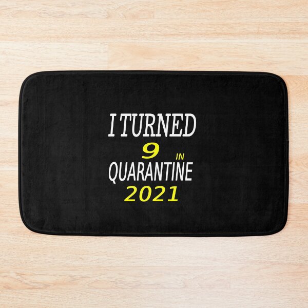 Item preview, I Turned 9 in Quarantine 2021 Essential shirt  designed and sold by Ikgha.