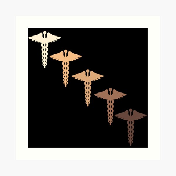 Diversity in Medicine Art Print