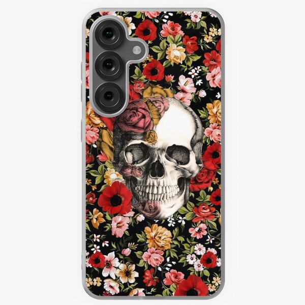 Item preview, In bloom floral skull designed and sold by KristyPatterson.