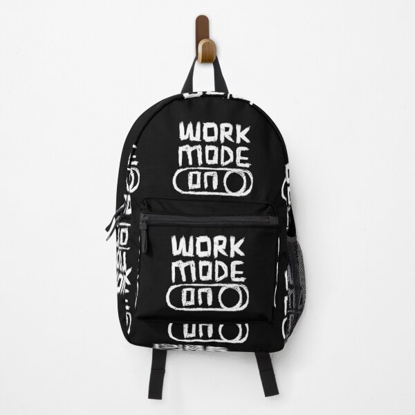 Item preview, Work Mode ON for Work from Home designed and sold by badlydrawnbabe.