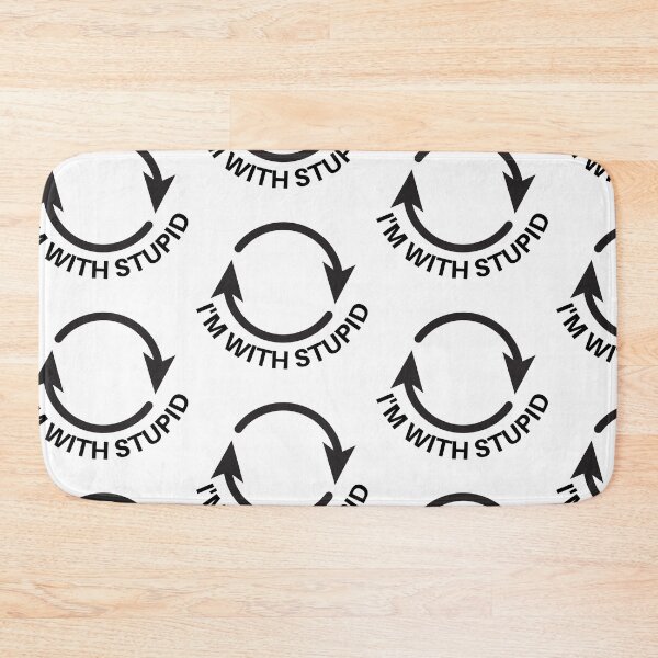 Item preview,  I'm With Stupid designed and sold by WorldPrintTees.