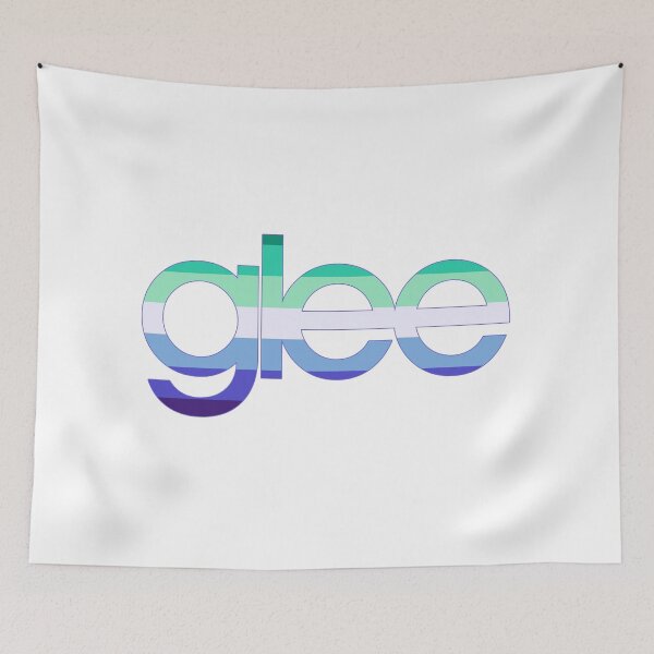 Item preview, Gay Flag Glee Logo designed and sold by finnxwing.
