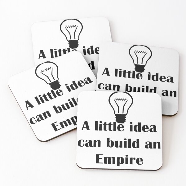 Item preview, A little idea can build and empire designed and sold by JirehShop.