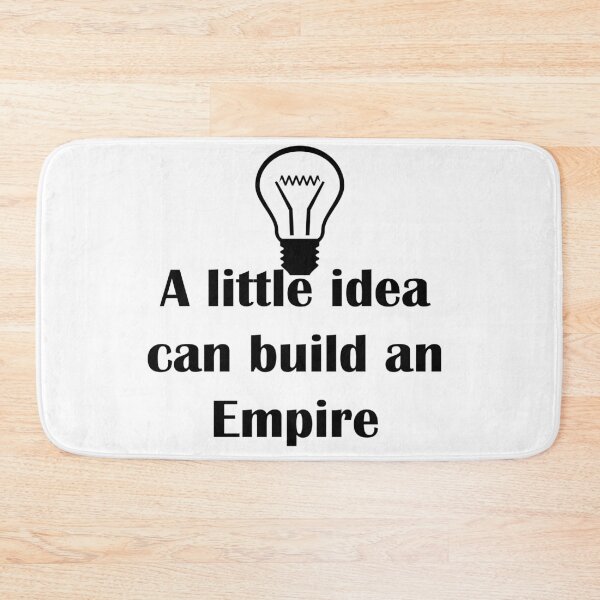Item preview, A little idea can build and empire designed and sold by JirehShop.