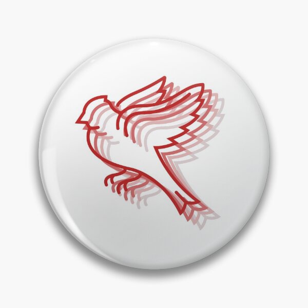 Item preview, red bird layered animal  designed and sold by TheWaterBirds.