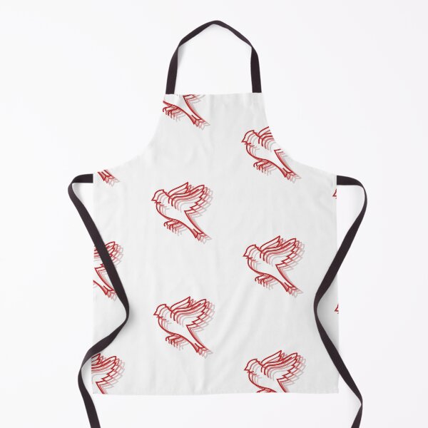 Item preview, red bird layered animal designed and sold by TheWaterBirds.