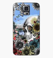 Funda/vinilo para Samsung Galaxy Paisaje de cráneo de naturaleza