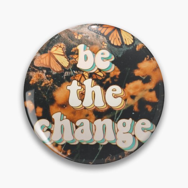 Item preview, be the change butterfly sticker  designed and sold by monikizz.