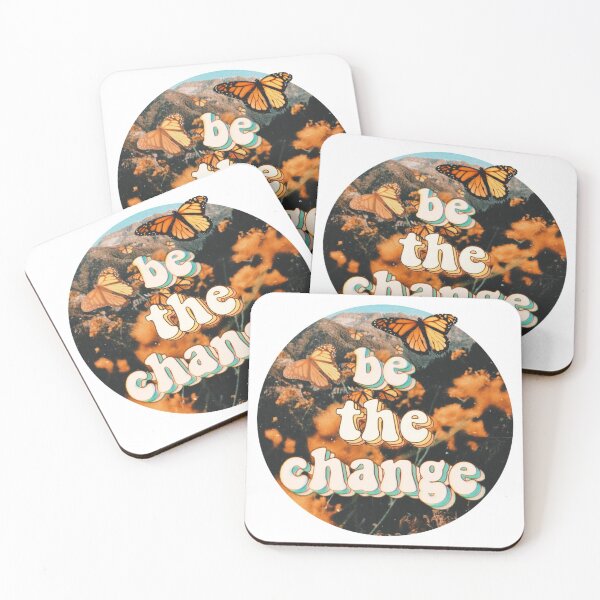 Item preview, be the change butterfly sticker  designed and sold by monikizz.
