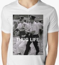 Throwback - Bernie Sanders Men's V-Neck T-Shirt