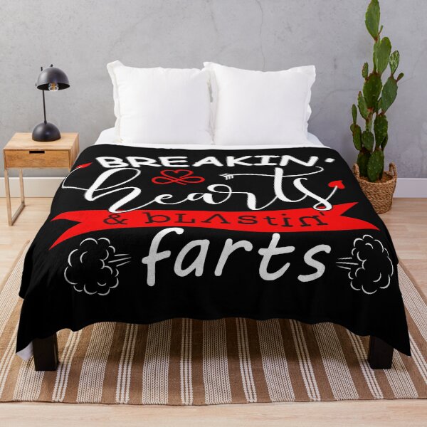 Item preview, BREAKING HEARTS AND BLASTING FARTS - Funny Valentines Day Gift Idea designed and sold by CreativaArt-.