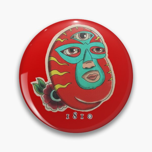 Item preview, Three eyed luchador  designed and sold by X1810x.