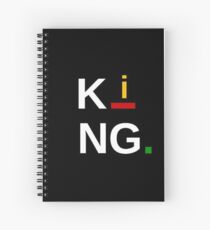 King Afrocentric Accessories by AndHerStory Spiral Notebook